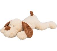 Benny coccola cane, peluche, 75 cm, beige/marrone