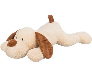 Benny coccola cane, peluche, 75 cm, beige/marrone