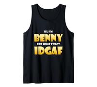 Benny Costume IDGAF Cute Personalized First Nick Name Benny Canotta