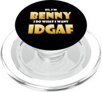 Benny Costume IDGAF Cute Personalized First Nick Name Benny PopSockets PopGrip per MagSafe