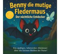 Benny die mutige Fledermaus: Der nächtliche Entdecker: Kinderbücher| Ein lustiges, lehrreiches Abenteuer über die kleinen Helden der Natur! | Abenteuer| Tiere| Fledermäuse| Für Kinder von 3-8 Jahren|