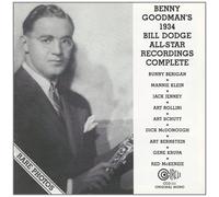 Benny Goodman 1934 Bill Dodge All-Star Recordings Complete (CD)