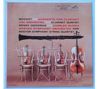 Benny Goodman, Munch, Boston Symphony - MOZART CLARINET CONCERTO-CLARINET QUINTET VINYL LP 1969 BENNY GOODMAN:MUNCH:BOSTON SYMPHONY[RCA VICS1402]