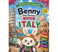 Benny in Italy: A Coloring and Activity Book for Curious Kids Ages 3-5