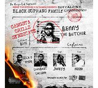 Benny The Butcher X Dj Drama - Black Soprano Family (Vinyl Red Edt.)