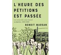 Benoit Marsan L'heure Des Pétitions Est Passée (Tascabile)