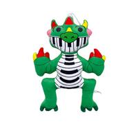 Benolls Smiling Critters Plush CatNap/Doyday/Craftycorn, Soft Stuffed Animal Pillow Doll for children and adults (green-A)