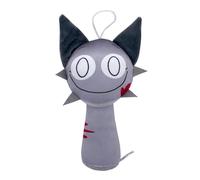 Benolls Sprunki Plushies Merch,Sprunki Plush Toys,Soft Stuffed Animal Pillow Figure Doll Christmas Birthday Gifts for Adult Kids (Grey-A)