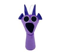 Benolls Sprunki Plushies Merch,Sprunki Plush Toys,Soft Stuffed Animal Pillow Figure Doll Christmas Birthday Gifts for Adult Kids (Purple-A)