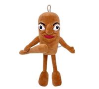 Benolls Tung Tung Tung Sahur Plush,2025 New Tralalero Tralala Plush,Italian Brainrot Stuffed Figure Pillow Gift for Fans (Brown)
