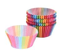 Benoon 100 Pezzi Cup Cake, Muffin Cupcake Liner Pirottini Di Carta Utensili Da Cucina Strumento Di Decorazione Fai Da Te Rainbow Color 100pcs