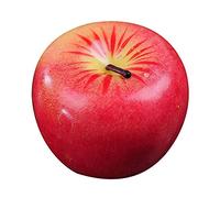 Benoon, 4 candele ornamentali a forma di mela di frutta, profumate per la casa, compleanno, Natale, feste, decorazione S