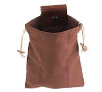 Benoon Borsa per caccia ai funghi, grande capacità, portatile, in tessuto Oxford, per raccogliere frutta e funghi, borsa da caccia per attività all'aperto, Brownness del caffè, L, Classico