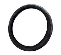 Benoon Coprivolante Automatico, 38 Cm Coprivolante Universale Antiscivolo in Ecopelle per Auto, Accessori per Auto Nero