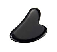 Benoon GuaSha Raschiatura Massaggio Strumento, Jade Stone Guasha Board,Cuore Forma GuaSha Viso Massaggio Del Corpo Rilassamento Consiglio Skin Care Scraping Strumento Nero