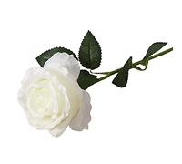 Benoon Rose in schiuma di fiori fai da te fiori artificiali dall'aspetto realistico piegato liberamente finto fiore di seta simulazione rosa bouquet decorazione floreale per la casa bouquet da sposa
