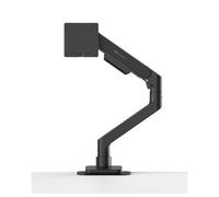 BenQ BSH01 Ergo braccio con molla a gas supporto monitor per schermi fino a 45''&20kg, installazione rapida, non oscilla, morsetto superiore e base con gommino, piastra di rinforzo,VESA 75x75 &100x100