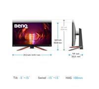 BenQ EX2710Q Monitor PC 68,6 cm (27") 2560 x 1440 Pixel 2K Ultra HD LED Nero