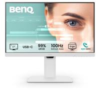 BenQ GW2486TC Monitor per smart working 24” IPS 1080p, FHD, USB-C (65W), 100Hz, Eye-Care, ergonomico, hub USB, refresh rate elevato, 99% di sRGB, HDMI, Display Port, certificato TÜV