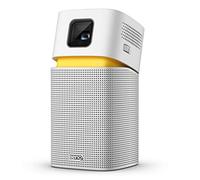 BenQ GV1 Mini Videoproiettore Portatile Wireless, Google Cast e Airplay, Altoparlante Bluetooth, Wi-Fi (o Display Wireless), Connettività USB-C e HDMI, Batteria
