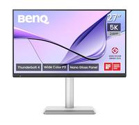 BenQ MA270S 27" 5K 5120x2880 Monitor Nano Gloss per creators Mac; Thunderbolt 4 96W/15W, Mac Colour, daisy chain, KVM, comandi luminosità e volume su Mac, gamma cromatica P3.