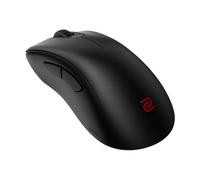 BenQ ZOWIE EC2-CW Mouse da gioco ergonomico wireless per ricevitore avanzato Esports Rotella di scorrimento a 24 passaggi senza driver, rivestimento nero opaco, taglia M