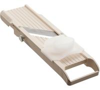 Benriner 64W mandolino affettatrice per verdure, plastica ABS, bianco