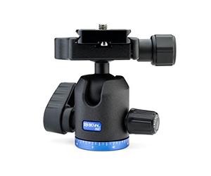Benro B5 - Testa a sfera a tripla azione con piastra PU85, colore: Nero