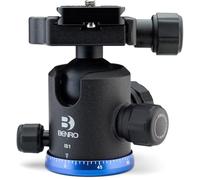 Benro iB1 Testa a sfera doppia azione, diametro 36 cm, Nero