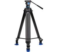 Benro KH26P Video Tripod with Head, 5kg Payload, Continuous Pan Drag, Anti-Rotation Camera Plate, max height 184.5cm