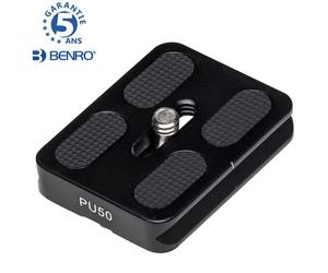 BENRO PU50 Vassoio Veloce Arca-Swiss Universale per Cassa Lunghezza 50 mm per