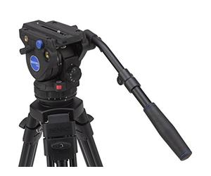 Benro S3 Carbon Single Tube Video Tripod w/ BV4H hd