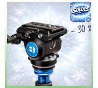 BENRO S4PRO -30% Testa video fluida S4PRO capacità 4 kg peso 1,1 kg