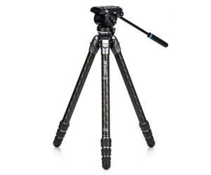 Benro Treppiede Tortoise 34CLV + Kit video S4PRO Carbonio