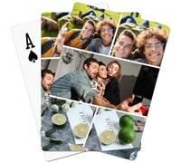 BeNsil Carte da Gioco Personalizzate: personalizza Le Carte da Gioco con Foto di Feste, Carte da Gioco fotografiche in plastica Impermeabile, Matrimoni e Altro Ancora