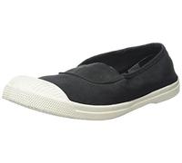 Bensimon Tennis Elastique Femme, Scarpe da Ginnastica Basse Donna, Nero (Carbone), 36 EU