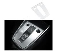 BENSOI Console Centrale in Fibra di Carbonio Pannello del Cambio Decorazione Coperture Adesivi Trim Compatibile con Audi A3 8Y A3L Car Styling Accessori Interni (Color : B Model Silver)