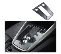 BENSOI Console Centrale in Fibra di Carbonio Pannello del Cambio Decorazione Coperture Adesivi Trim Compatibile con Audi A3 8Y A3L Car Styling Accessori Interni (Color : B Carbon Fiber Color)