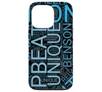 Benson T per donne e ragazze Word Cloud Cute Bear Tees Custodia per iPhone 13 Pro
