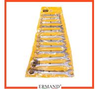 BENSON Valigetta pensile Set di 12 chiavi fisse ea stella da 6 a 22 plus