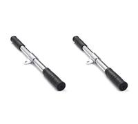 Benssey 2X Barra per Trazioni Palestra Barra Dritta Rotante per Accessori per Macchine Via Allenamento per Canottaggio Bicipiti Attrezzatura per L'Allenamento della Palestra di Casa