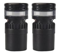Benssey 2X Microfono Capsula Microfoni Un Bobina Mobile Cartuccia Centrale Microfono Wireless con Dinamico Sostituisci La Riparazione per D-557