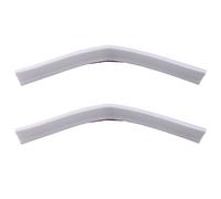 Benssey 2X Tappo Acqua Flessibile per Bagno Barriera Alluvione nel Gomma Blocco Acqua Siliconica Separazione Asciutta E Bagnata Home Improve 50CM