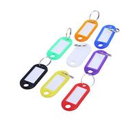 Benssey 32 Etichette Identificative per in Plastica Multicolore Etichette Identificative per Bagagli con Ad Diviso