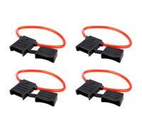 Benssey 4X 8 AWG Gauge MAXI Blade Blade Holder in 12-24 V Volt Impermeabile + Fusibile 40A