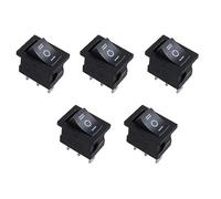 Benssey 5X Spdt On-Off-on 3 Posizioni Snap in Interruttore A Bilanciere per Barche Ac 250V / 6A 125V / 10A