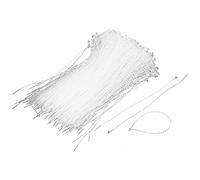 Benssey Imballaggio In Plastica Fissare Il Laccio del del Stringa 18cm 1000 PZ Colore Trasparente