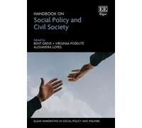Bent Greve Handbook on Social Policy and Civil Society (Copertina rigida)
