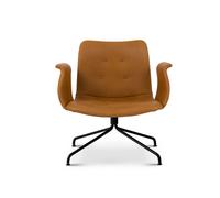 Bent Hansen Primum Poltrona Con Bracciolo Cognac/Struttura Nera