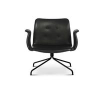 Bent Hansen Primum Poltrona Con Bracciolo Nero/Nero